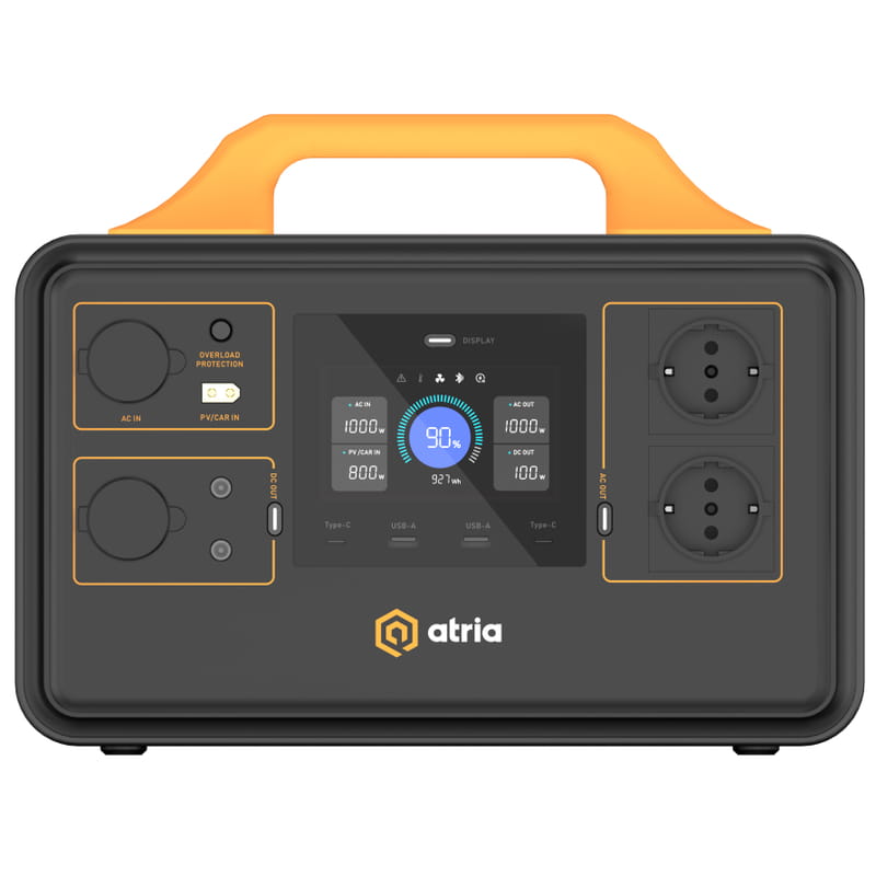Зарядна станція Atria S1000 Pro 1036Wh, 1200W