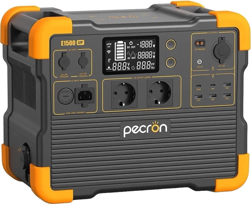 Зарядна станція Pecron E1500LFP 1536Wh, 2200W