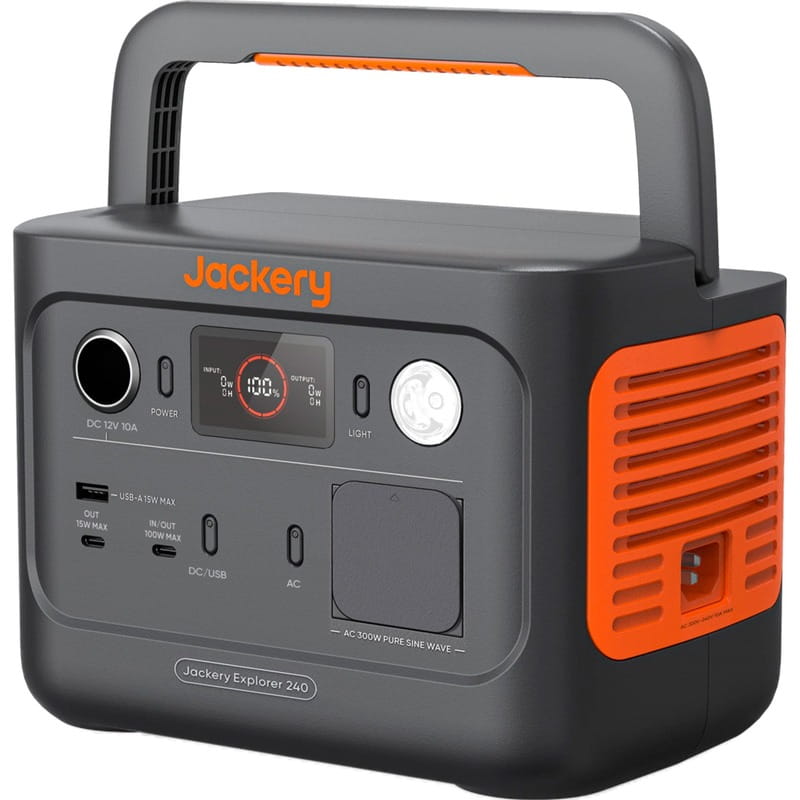 Зарядна станція Jackery Explorer 240 v2 256Wh, 300W (21-0001-000213)