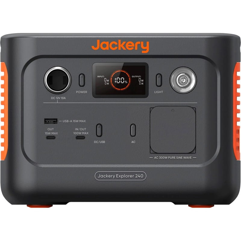 Зарядная станция Jackery Explorer 240 v2 256Wh, 300W (21-0001-000213)