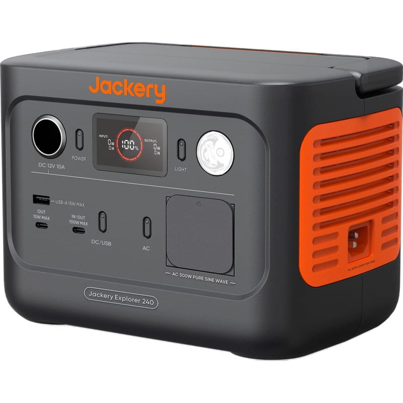 Зарядная станция Jackery Explorer 240 v2 256Wh, 300W (21-0001-000213)