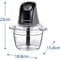 Фото - Подрібнювач Russell Hobbs 27131-56 Matte Charcoal Mini Chopper | click.ua