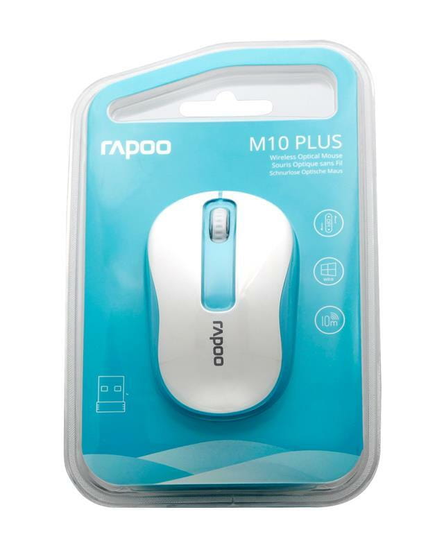 Мышь беспроводная Rapoo M10 Plus Wireless Blue