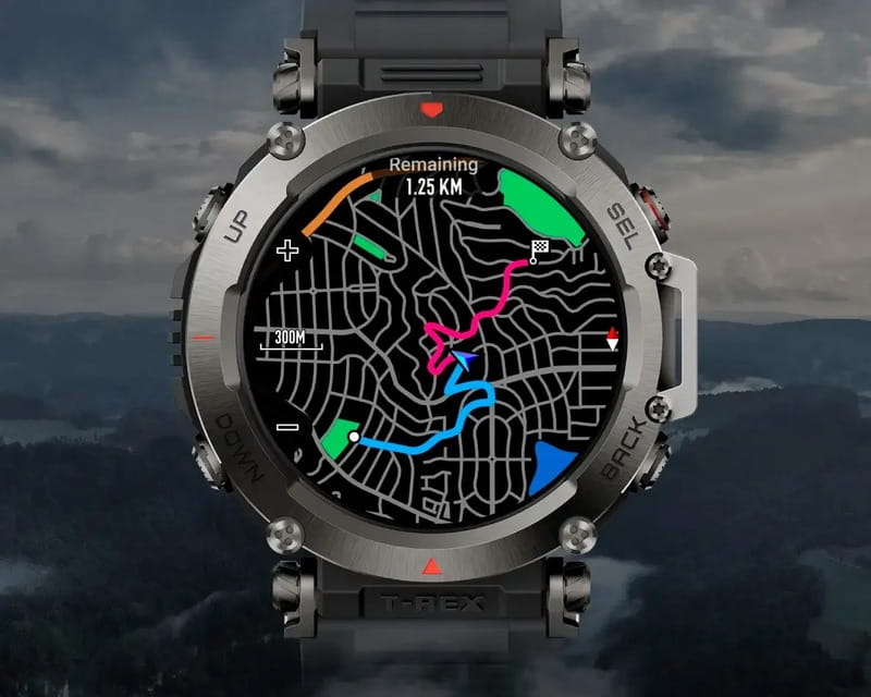 Смарт-годинник Amazfit T-Rex Ultra Abyss Black (W2142EU1N)