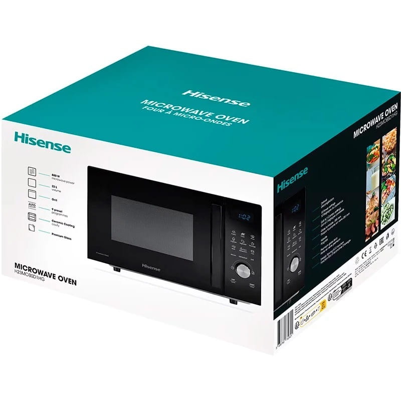 Мікрохвильова піч Hisense H23MOBSD1HG