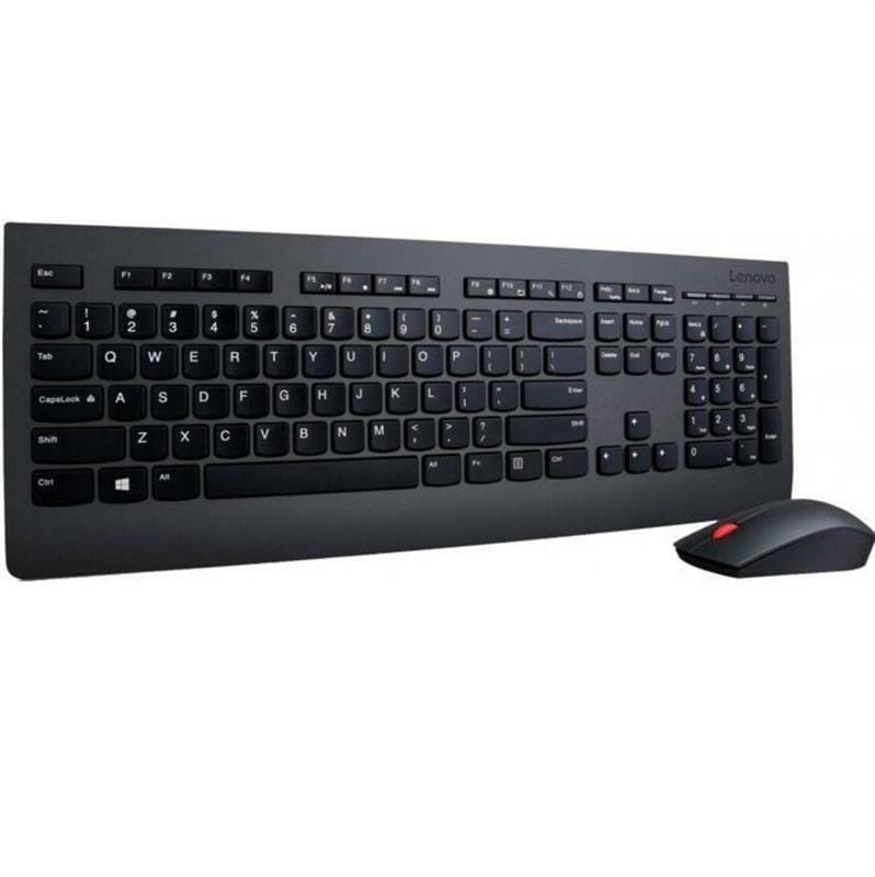 Комплект (клавиатура, мышь) беспроводной Lenovo Professional Wireless Combo Black (4X31D64775)