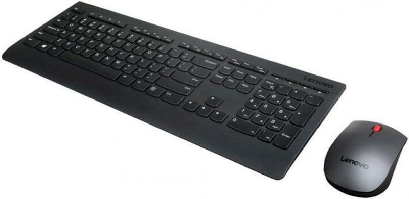 Комплект (клавиатура, мышь) беспроводной Lenovo Professional Wireless Combo Black (4X31D64775)