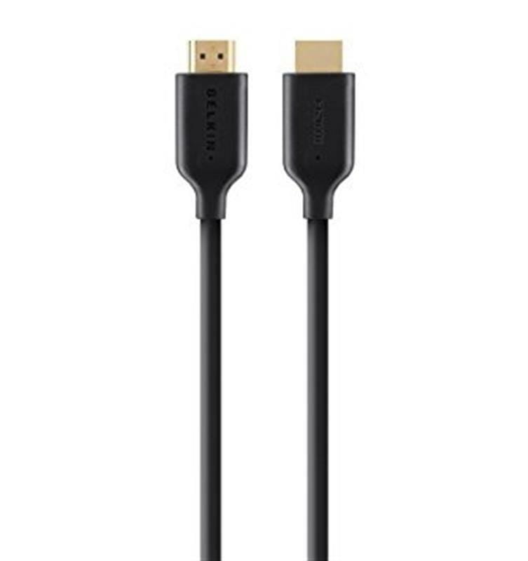 Кабель Belkin (F3Y021bt2M) HDMI(AM)-HDMI(AM) High Speed w/Ethernet Black, 2м