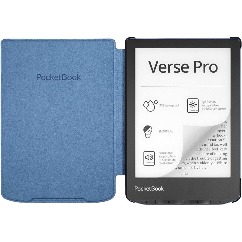 Чехол-книжка PocketBook Shell Cover для PocketBook 6" PB629/634 Blue (H-S-634-B-WW)