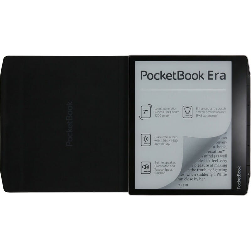 Чехол-книжка PocketBook Charge Cover для PocketBook 700 Era Black (HN-QI-PU-700-BK-WW)