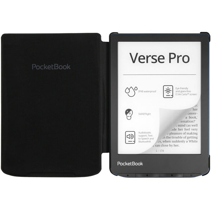 Чохол-книжка PocketBook Shell Cover для PocketBook PB629/634 6" Black (H-S-634-K-WW)