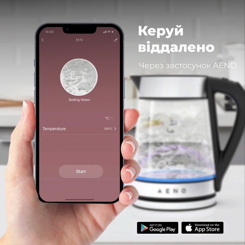 Електрочайник AENO EK1S (AEK0001S)