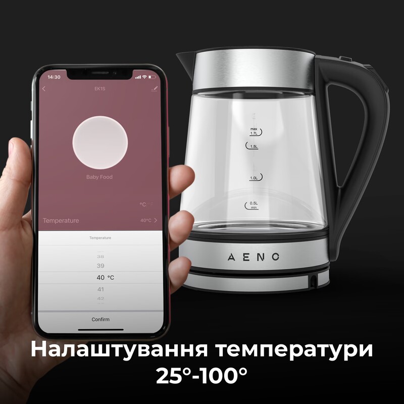 Електрочайник AENO EK1S (AEK0001S)
