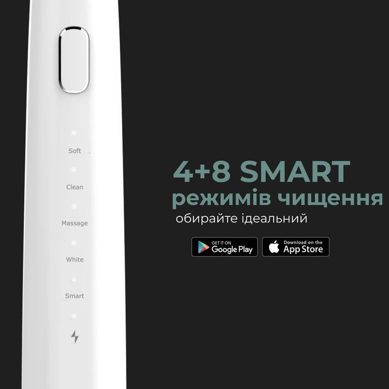 Зубна електрощітка AENO DB1S White (ADB0001S)