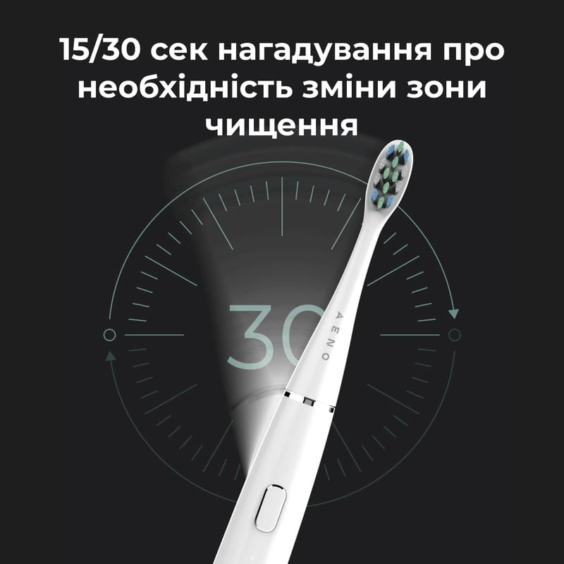 Зубна електрощітка AENO DB1S White (ADB0001S)