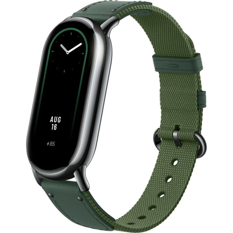 Ремешок Xiaomi Braided Strap для Xiaomi Smart Band 8 Green (BHR7306GL)