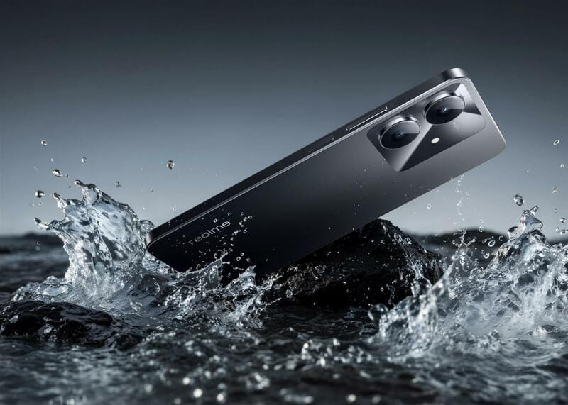 Смартфон Realme Note 60X 3/64GB (RMX3938) Marble Black