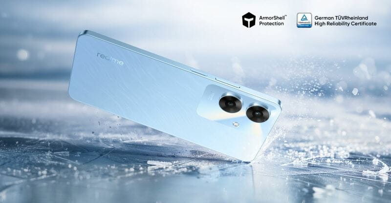 Смартфон Realme Note 60 4/128GB (RMX3933) Voyage Blue