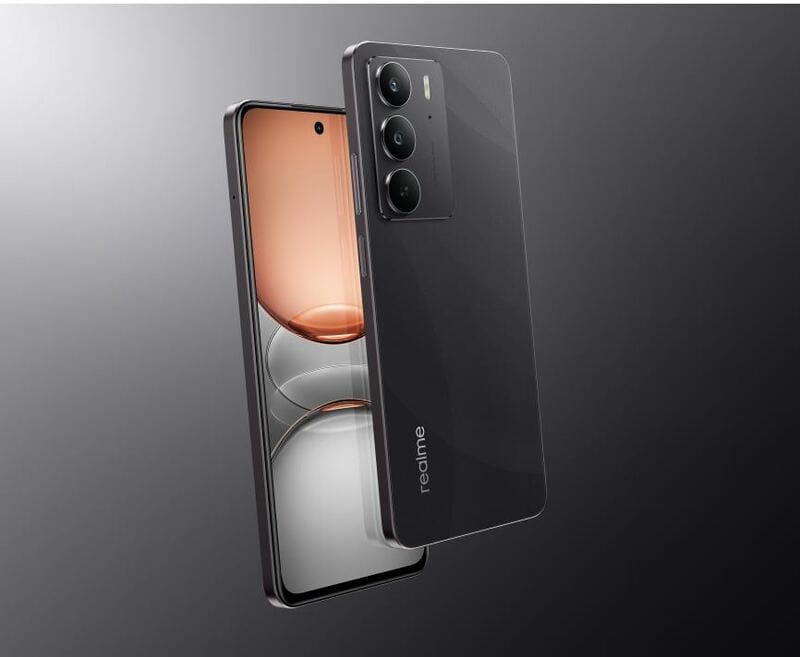 Смартфон Realme C75 8/256GB (RMX3941) Storm Black