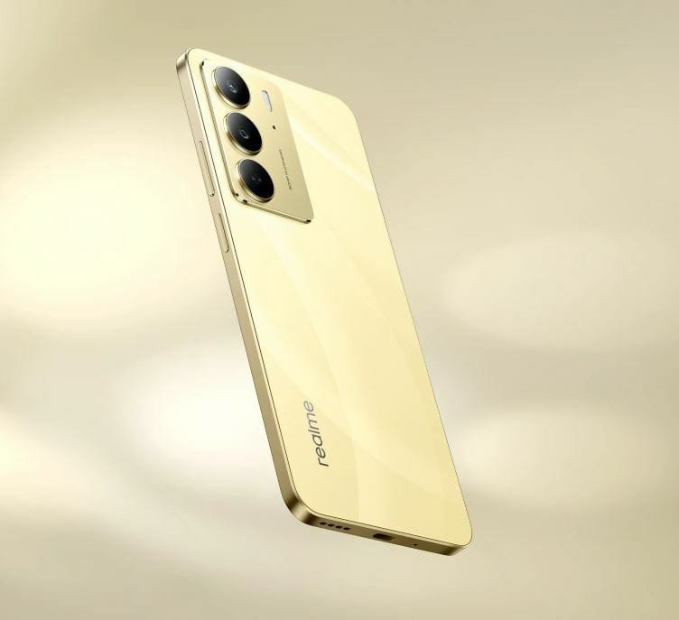Смартфон Realme C75 8/128GB (RMX3941) Lightning Gold