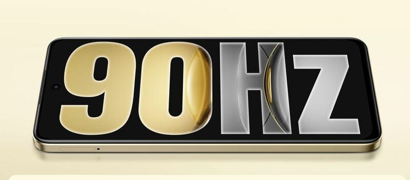 Смартфон Realme C75 8/128GB (RMX3941) Lightning Gold