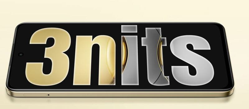 Смартфон Realme C75 8/128GB (RMX3941) Lightning Gold