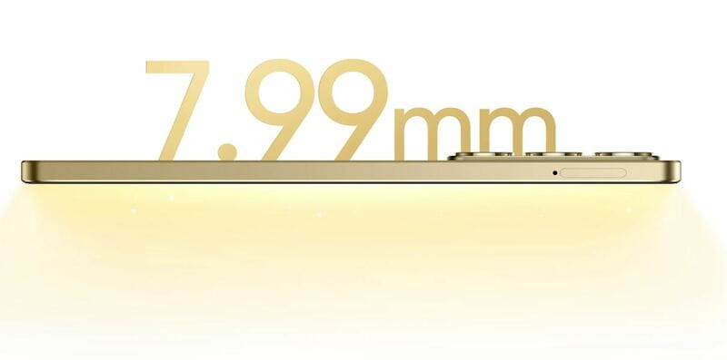 Смартфон Realme C75 8/128GB (RMX3941) Lightning Gold