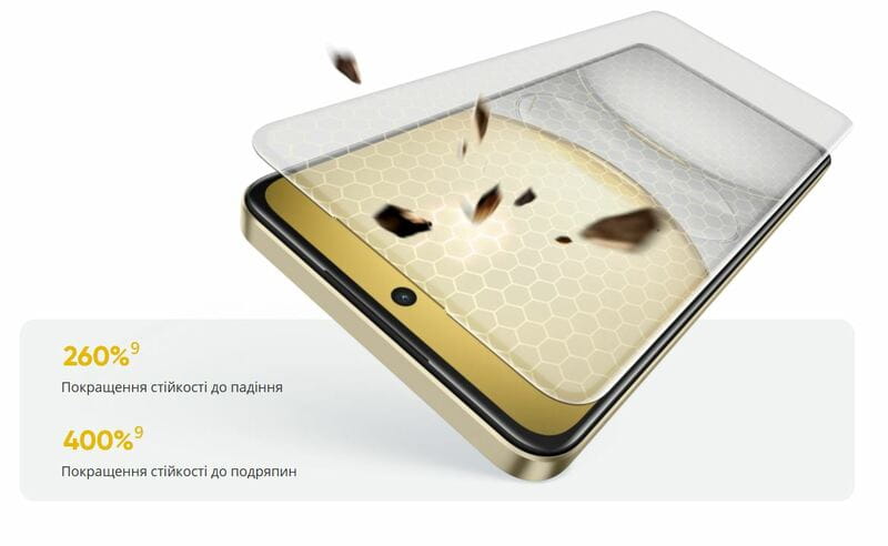 Смартфон Realme C75 8/128GB (RMX3941) Lightning Gold