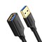 Фото - Кабель-удлинитель Ugreen US129 USB - USB (AM-AF), 3 м, Black (30127) | click.ua