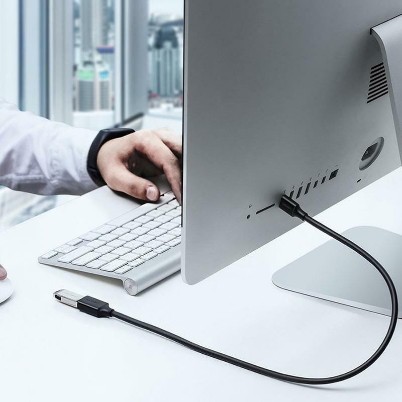 Кабель-удлинитель Ugreen US129 USB - USB (AM-AF), 3 м, Black (30127)
