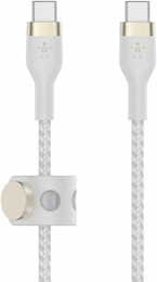Кабель Belkin USB Type-C-USB Type-C, 60W, 2м, White (CAB011BT2MWH)