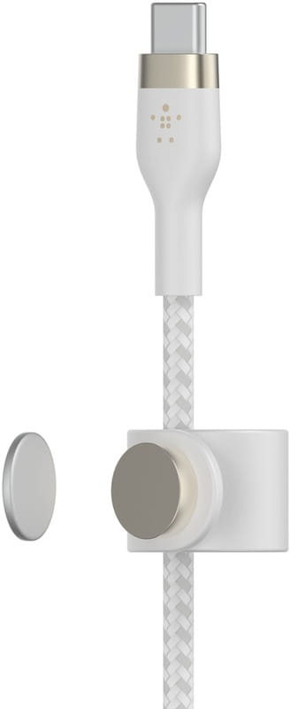 Кабель Belkin USB Type-C-USB Type-C, 60W, 2м, White (CAB011BT2MWH)