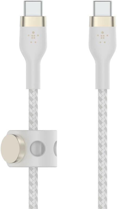 Кабель Belkin USB Type-C-USB Type-C, 60W, 2м, White (CAB011BT2MWH)