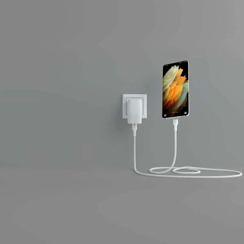 Кабель Belkin USB Type-C-USB Type-C, 60W, 2м, White (CAB011BT2MWH)