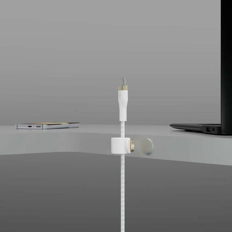 Кабель Belkin USB Type-C-USB Type-C, 60W, 2м, White (CAB011BT2MWH)