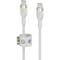 Фото - Кабель Belkin USB Type-C-USB Type-C, 60W, 2м, White (CAB011BT2MWH) | click.ua