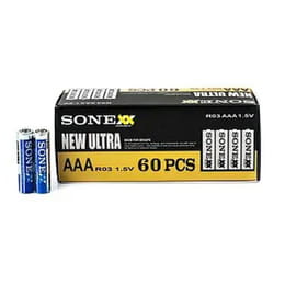 Купити Батарейка Sonex Super Heavy Duty AAА/LR03 60шт Батарейка Sonex Super Heavy Duty AAА/LR03 60шт