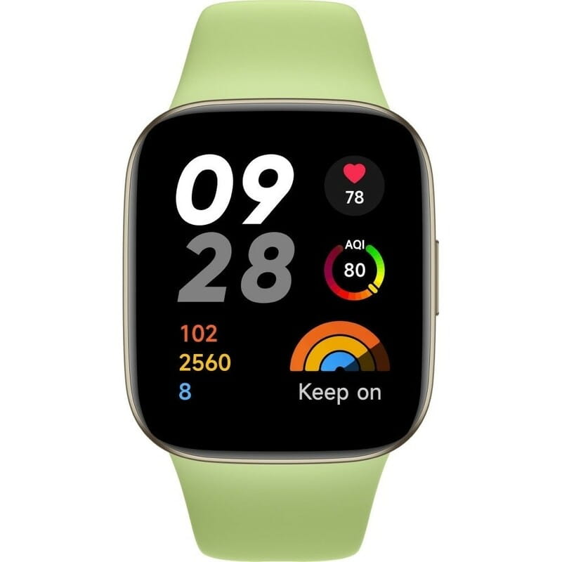 Ремешок Xiaomi Silicone Strap для Redmi Watch 3 Lime Green