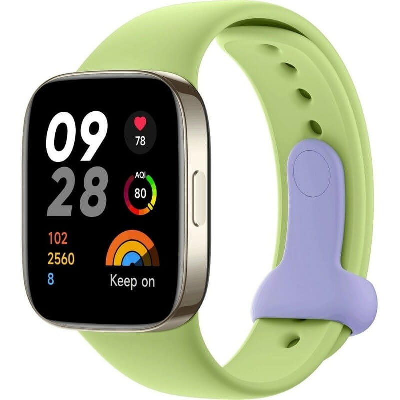 Ремешок Xiaomi Silicone Strap для Redmi Watch 3 Lime Green