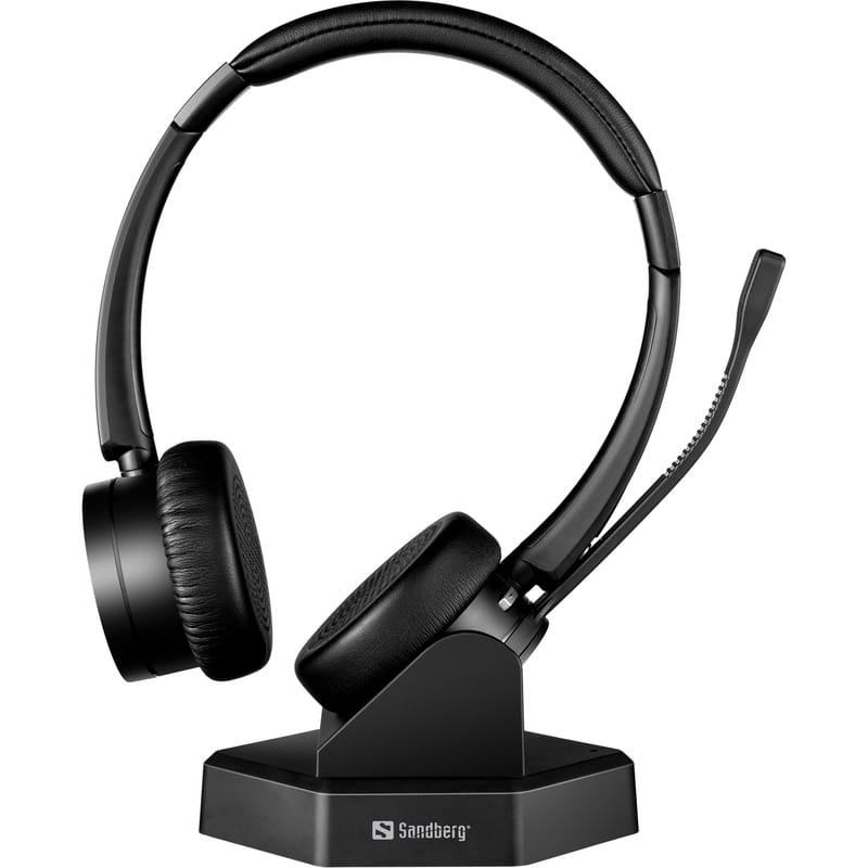 Bluetooth-гарнітура Sandberg Wireless Office Headset Pro+ Black (126-18)