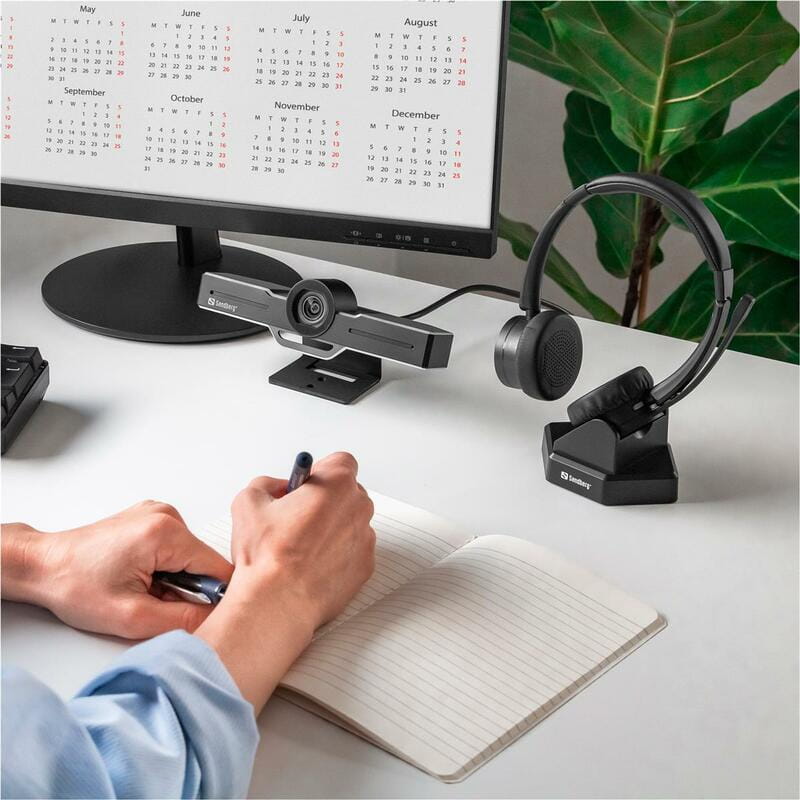 Bluetooth-гарнітура Sandberg Wireless Office Headset Pro+ Black (126-18)