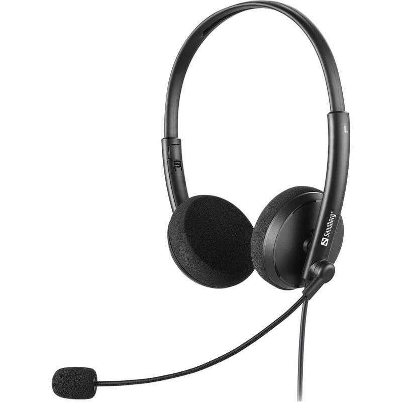 Гарнитура Sandberg MiniJack Office Headset Saver Black (325-41)