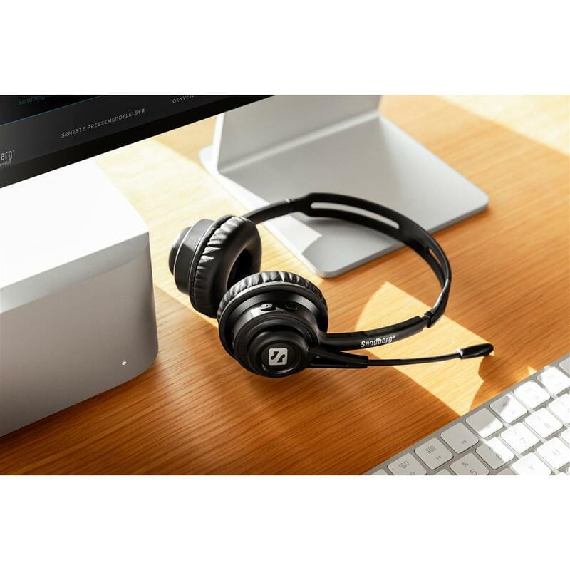 Bluetooth-гарнитура Sandberg Wireless Headset ANC+ENC Black (126-44)