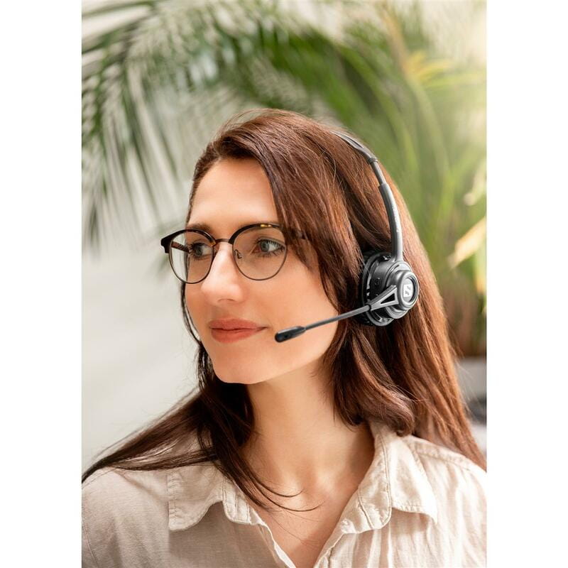 Bluetooth-гарнитура Sandberg Wireless Headset ANC+ENC Black (126-44)