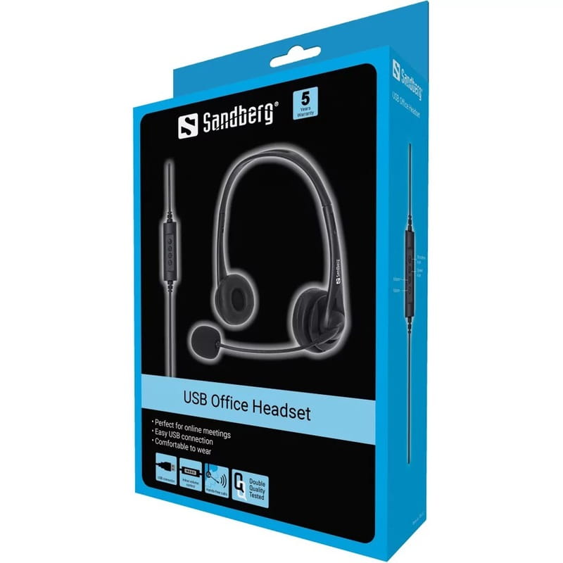 Гарнітура Sandberg USB Office Headset Black (126-12)