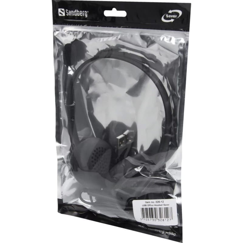 Гарнитура Sandberg USB Office Headset Saver Black (326-12)