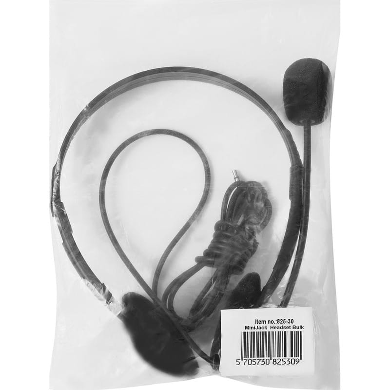 Гарнітура Sandberg MiniJack Headset Bulk Black (825-30)