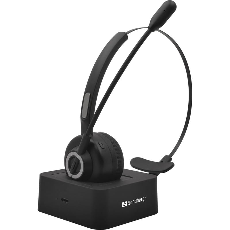 Bluetooth-гарнітура Sandberg Wireless Office Headset Pro Black (126-06)