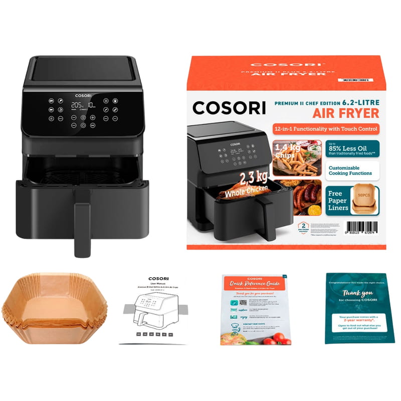 Мультипіч Cosori Premium II Chef Edition (KAAPAFCSNEU0198Y)