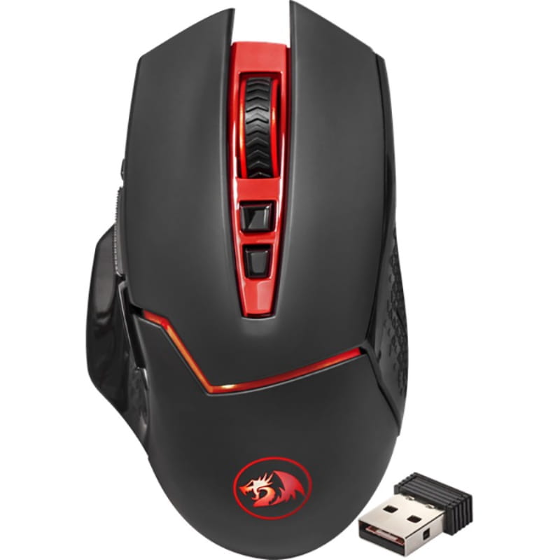 Миша бездротова Redragon Mirage IR Wireless Black/Red (74847)